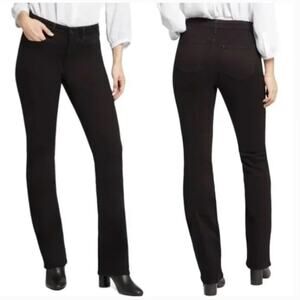 NYDJ Women's Barbara Bootcut Stretch Jeans Size‎ 12 Black
